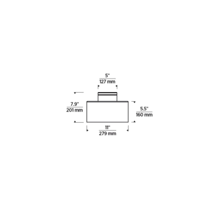 Tech 700FMMANL Manette 11" LED Large Flush Mount