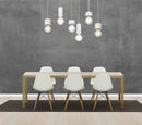 Matteo C56603 Marmo 1-lt 3" Pendant