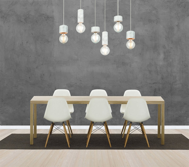 Matteo C56603 Marmo 1-lt 3" Pendant
