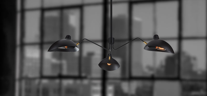Matteo CX57903 Droid 3-lt 34" Pendant