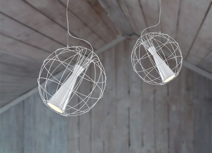 Matteo C62603 Spotlight 1-lt 24" LED Pendant