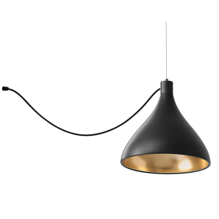 Pablo Designs Swell String Single Medium LED Pendant