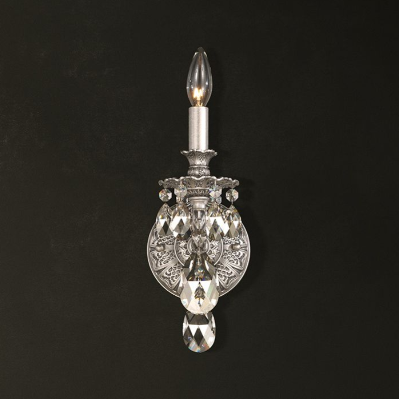 Schonbek 5641 Milano 1-lt 14" Tall Wall Sconce