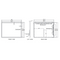 Paris Mirror Galaxy 48 x 36 Rectangle LED Illuminated Mirror, RGBW