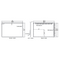 Paris Mirror Galaxy 60 x 40 Rectangle LED Illuminated Mirror