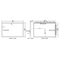 Paris Mirror Harmony 55 x 36 Rectangle LED Illuminated Mirror