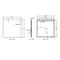 Paris Mirror Rectangle 36 x 36 Square LED Illuminated Mirror, RGBW