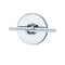 Tech 700WMOP4R60E Wall Monorail 4" Round Power Single Feed Canopy With 60W LED Transformer