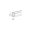 Tech 700MOA96 96" One Circuit Monorail