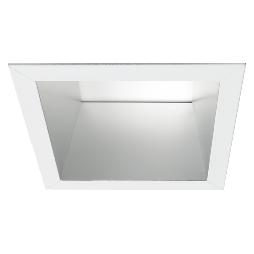 Maxilume HH6SQ-LED 6" Square Recessed with MOS-6601 Open Reflector Trim - 2000 Lumens