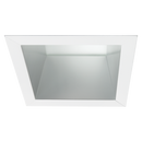 Maxilume HH6SQ-LED 6" Square Recessed with MOS-6614 Lensed Reflector Trim - 2000 Lumens