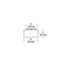 Tech 700TDMULFMS Mulberry Small 13" LED Flush Mount