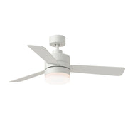 Generation Era 44" Ceiling Fan with LED Light Kit - Matte White with Matte White Blades