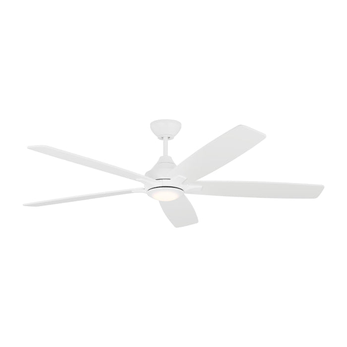 Monte Carlo Lowden Smart 60" Ceiling Fan with LED Light Kit