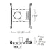 Nora NCAH2-430 4" LED Sapphire II COB Universal New Construction Frame-In Kit - LBC Lighting