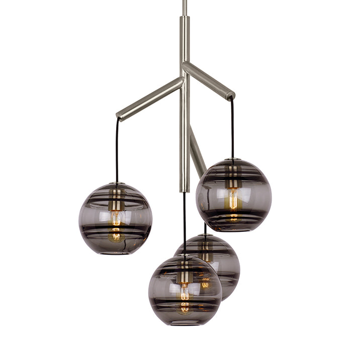 Tech 700SDNMPR1 Sedona Single 4-lt 25" LED Chandelier