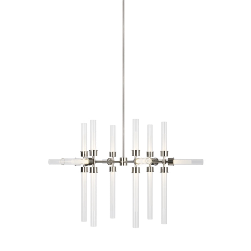 Visual Comfort 700LNG18 Linger 18-lt 43" LED Chandelier