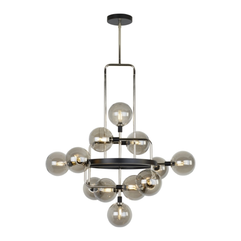 Tech 700VGO Viaggio 12-lt 30" LED Chandelier