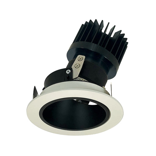 Nora NIO-4RD/HL 4" Iolite LED Round Adjustable Deep Reflector Trim - High Lumen - Black/White