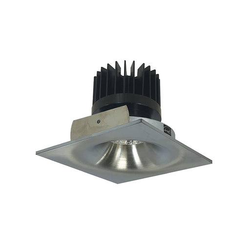 Nora NIO-4SNB/HL 4" Iolite Square Bullnose Reflector Trim- High Lumen - Natural Metal