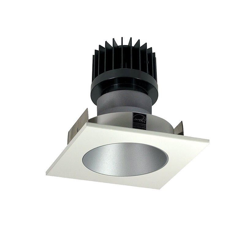 Nora NIO-4SNDC/HL 4" Iolite Square Reflector with Round Aperture Trim - High Lumen