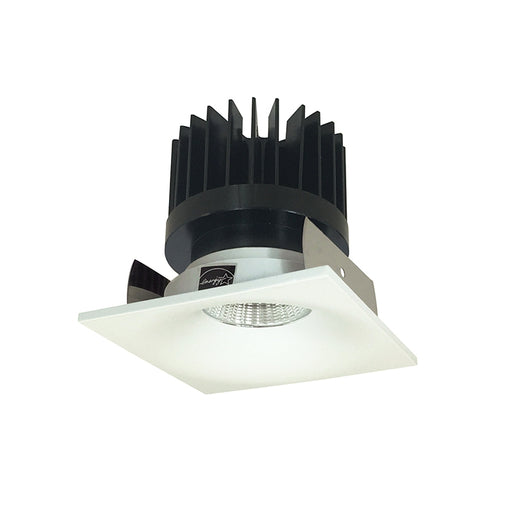 Nora NIOB-2SNB/HL 2" Iolite Square Bullnose Trim - High Lumen - Matte Powder White