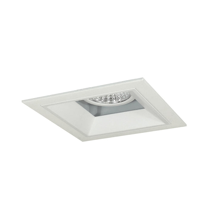 Nora NMIOT-11-F Iolite MLS Flanged One Head Fixed Downlight Trim