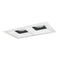 Nora NMIOT-12-FF Iolite MLS Flanged Two Head Fixed Downlight Trim