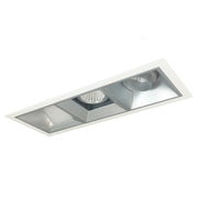 Nora NMIOT-13-WWW Iolite MLS Flanged Three Head Wall Wash Trim