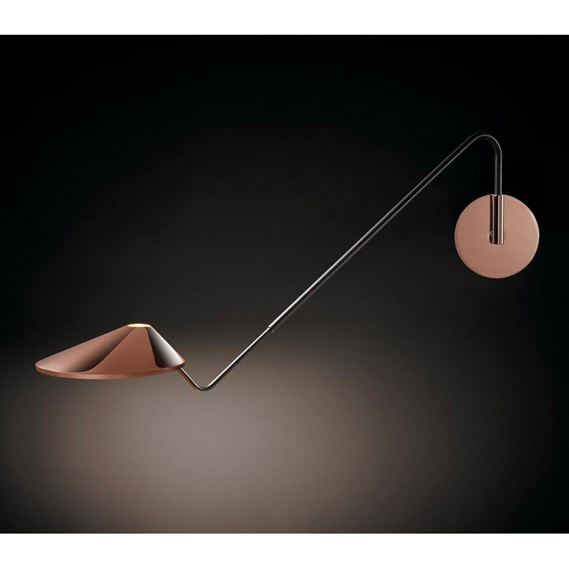 Bover Nón Lá A/04 1-lt 36" LED Wall Light, 0-10V