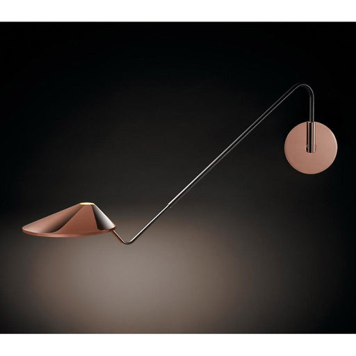 Bover Nón Lá A/04 1-lt 36" LED Wall Light, 0-10V