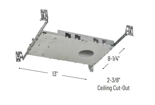 Nora NHIOFK 2" Iolite Frame-In for Remodel Housing