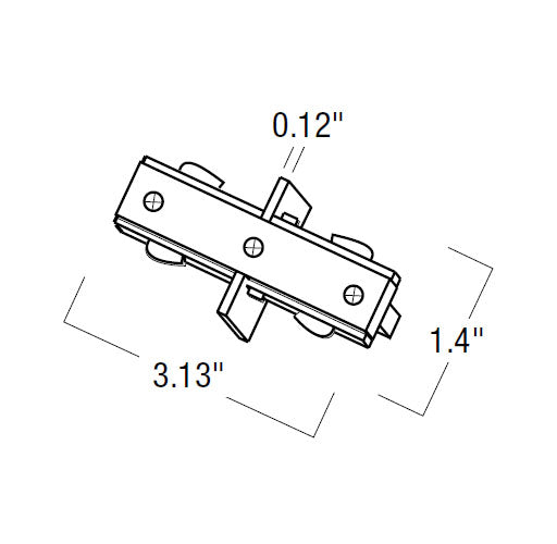 Nora NT-2310 Two-Circuit Straight Connector