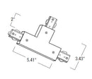 Nora NT-2314 Two-Circuit T-Connector