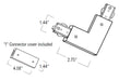 Nora NT-313 One-Circuit L-Connector