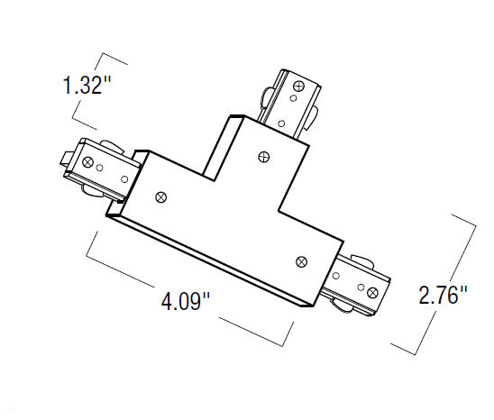 Nora NT-314 One-Circuit T-Connector