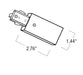 Nora NTL-316L One-Circuit Live End Feed - Left Polarity