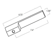 Nora NT-326 Wire Way Cover