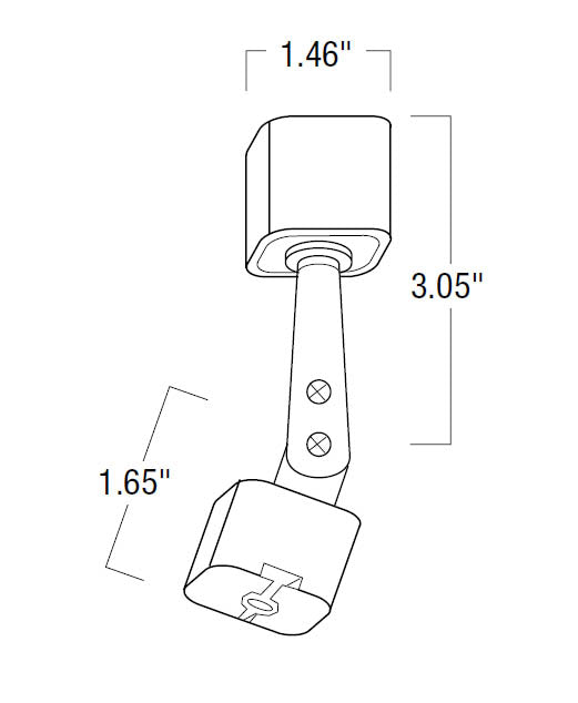 Nora NT-333 Slope Adapter - 3 Wire