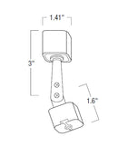 Nora NT-334 Slope Adapter - J Style Track