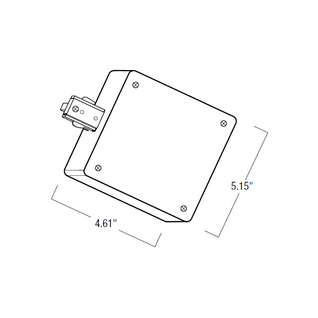 Nora NT-348 One-Circuit T-Bar End Feed