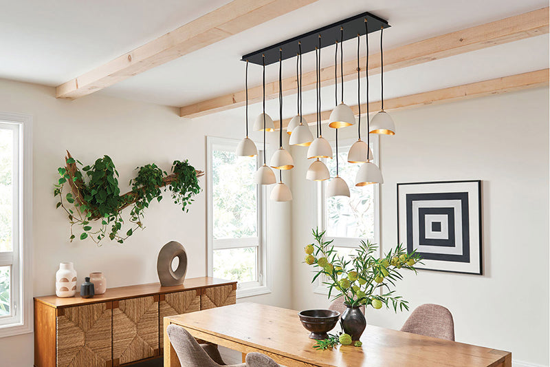 Hinkley 35909 Nula 14-lt 49" LED Linear Chandelier
