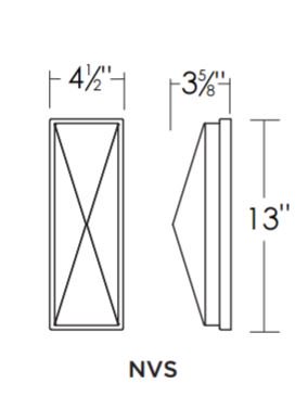 AFX NVS Series Novara LED Sconce