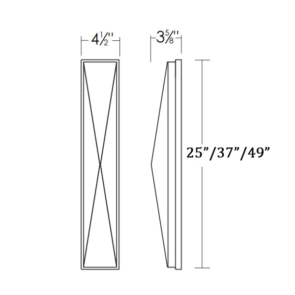 AFX NVV Series Novara LED Sconce