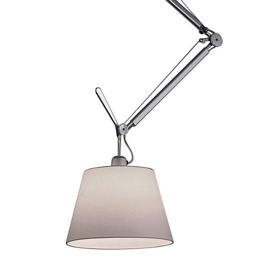 Artemide Tolomeo 10" Off-Center Shade Suspension Light