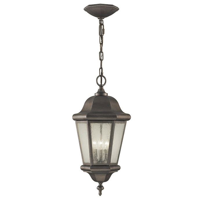 OL5911 Martinsville 3-lt 10" Outdoor Pendant Lantern