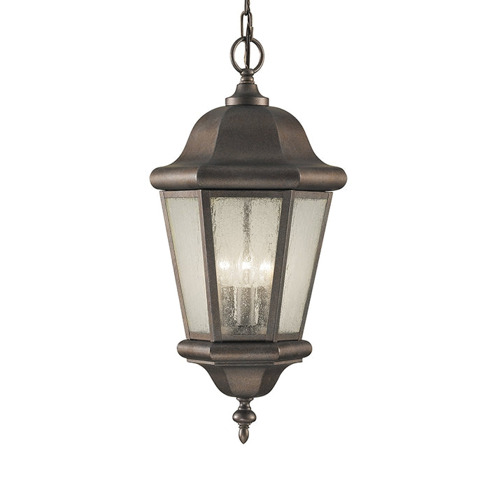 OL5911 Martinsville 3-lt 10" Outdoor Pendant Lantern