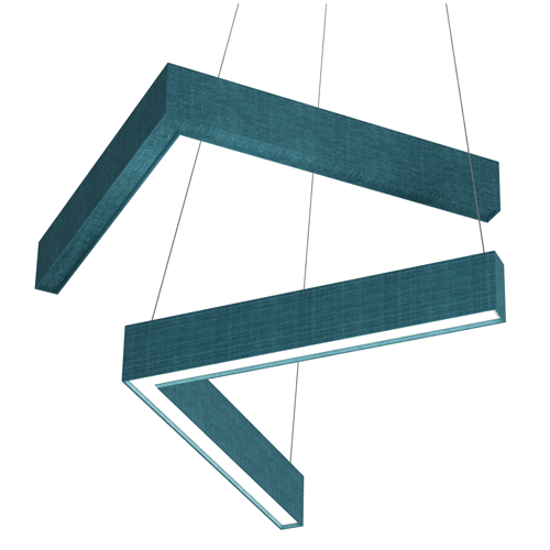 Elite OLS-D-VERSE-SOFT-L 2" SoftSense Verse LED L Suspended, Direct