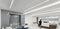 Oracle OLS-R-LED 4-ft Recessed Linear Light, 2" Width, T-Bar Ceiling