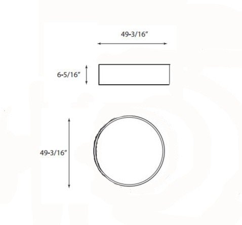 Oracle OPR-LED 4’ OPR LED Pendant - LBC Lighting